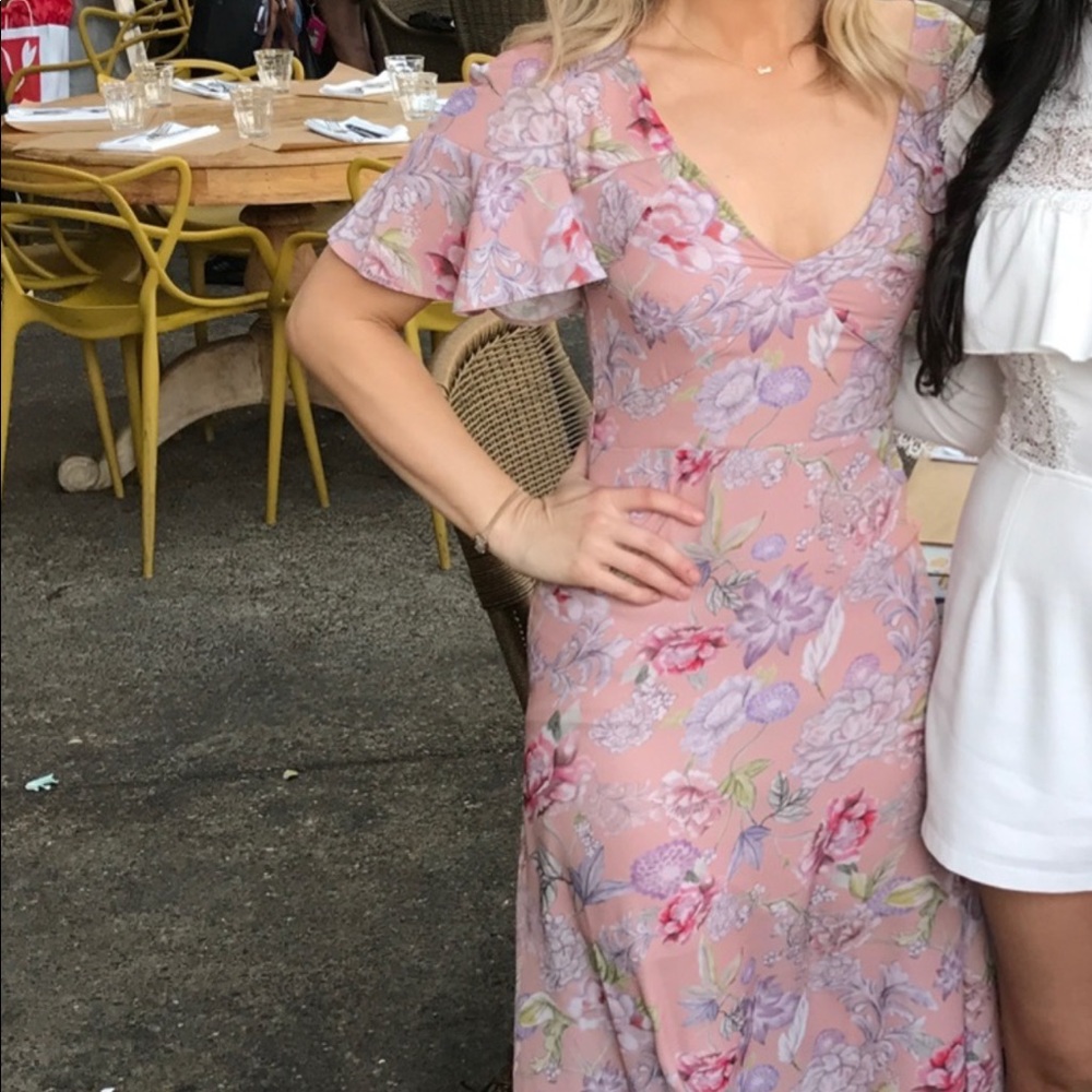 ASOS size 2, floral maxi. Worn once